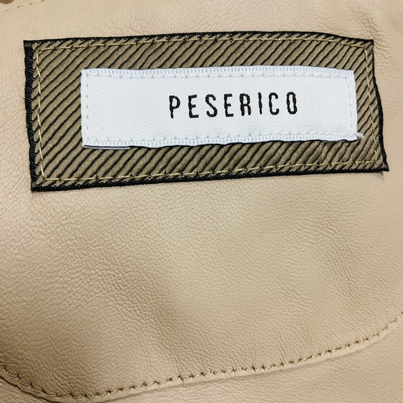 PESERICO BEIGE SHEARLING AND SUEDE COAT - Picture 4 of 5